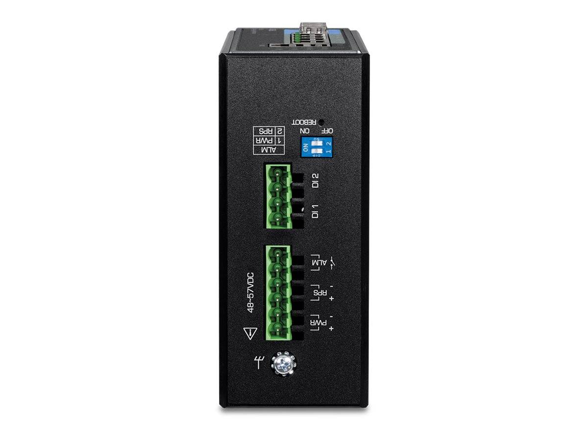 TRENDnet TI-BG62i - Switch - industriell - L2+ - managed - 4 x 10/100/1000 (PoE++)