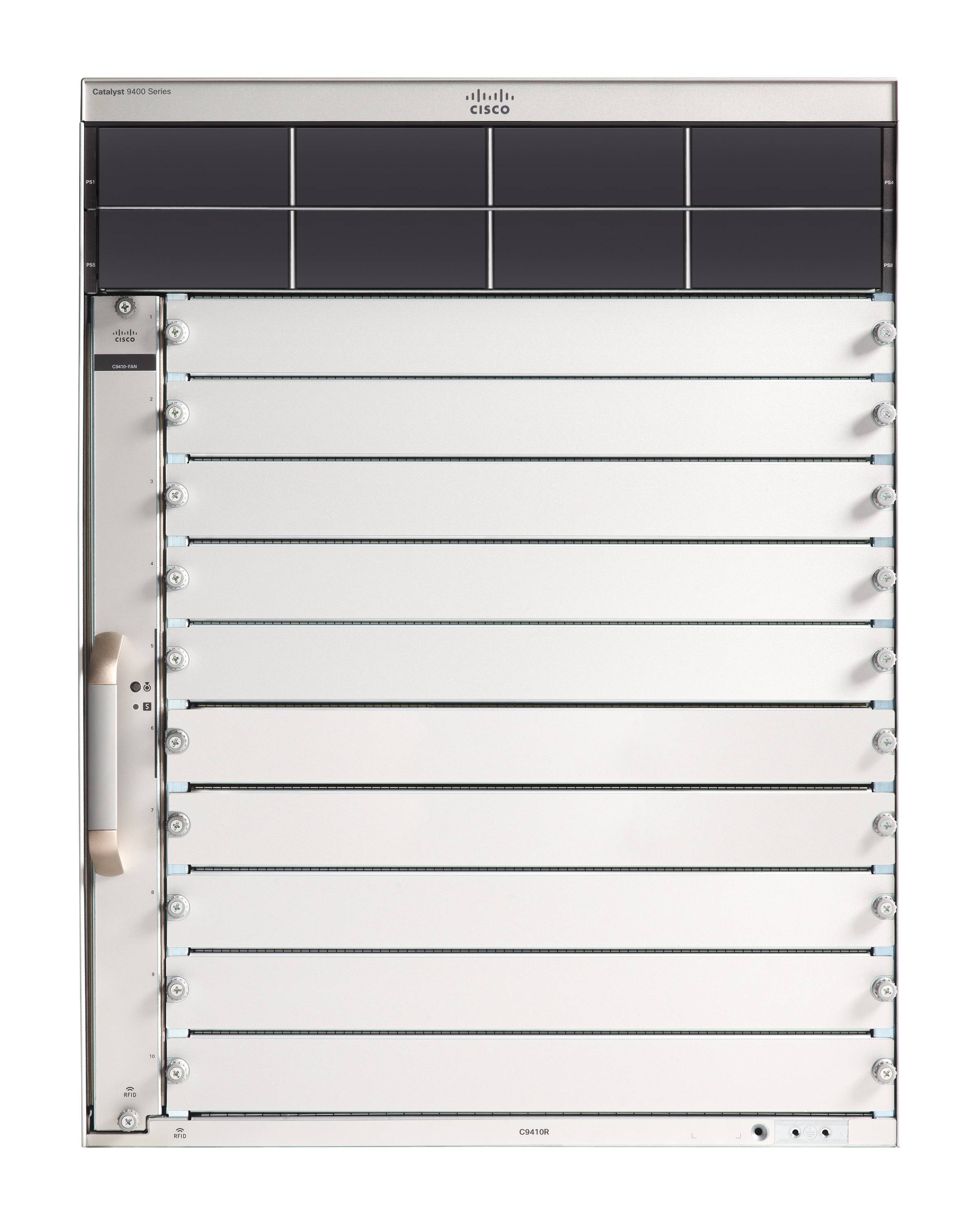 Cisco Catalyst 9400 Series chassis - Switch - Seite-zu-Seite-Luftstrom