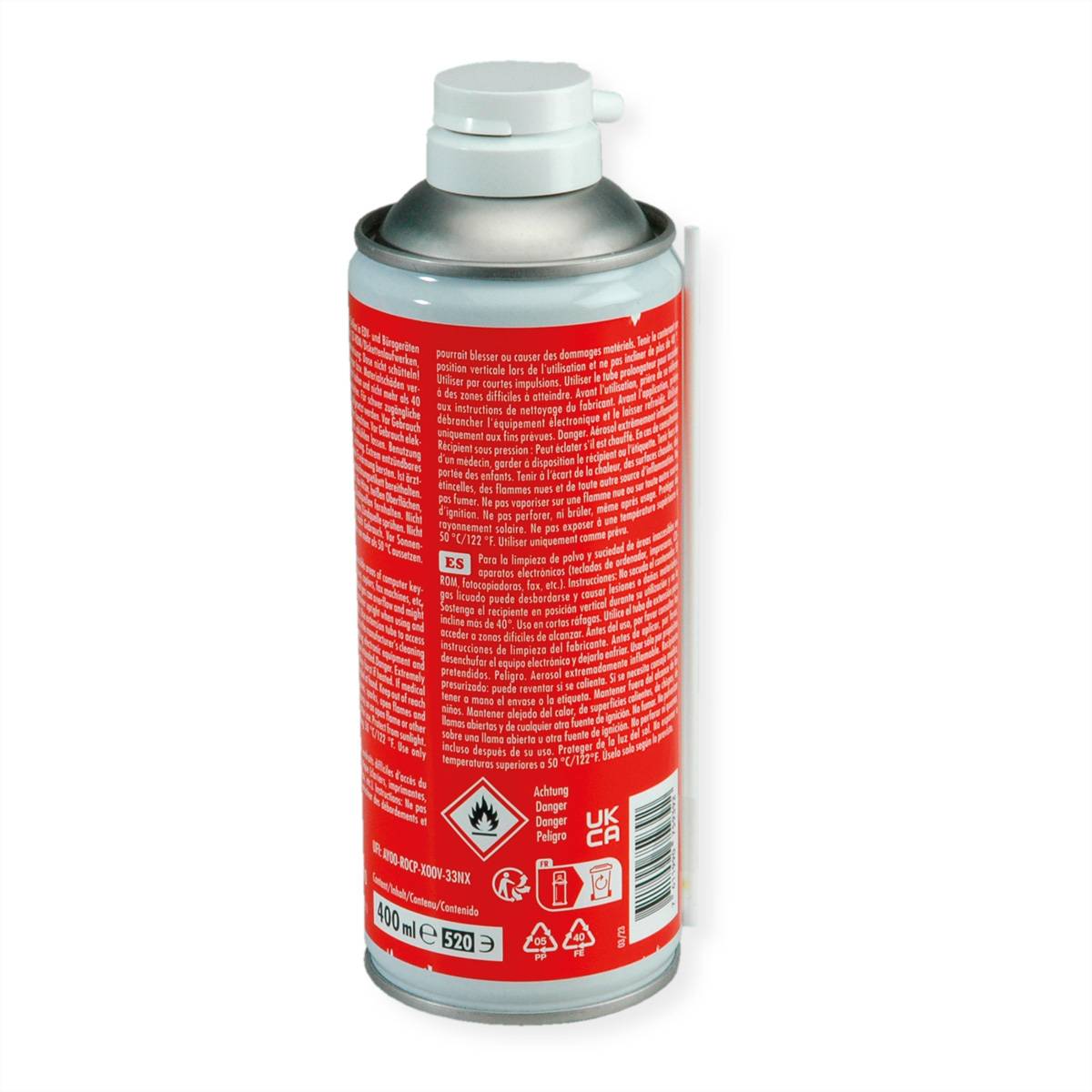 ROLINE Druckgas-Reiniger, 400 ml