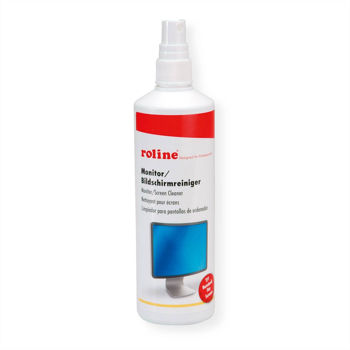 Roline - Bildschirm-Reinigungsspray - Multicolor