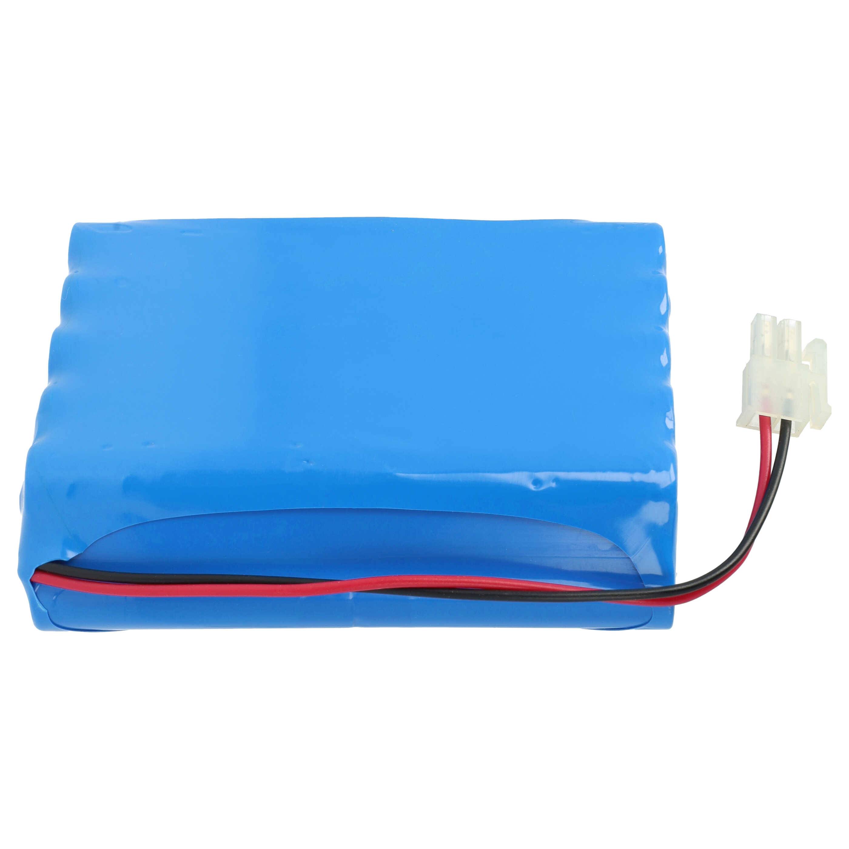 vhbw Akku Ersatz für Cardioline 1220211-01, AMED5062, AS30008, B11429, 0593, 120222 für Medizintechnik (2000mAh, 24V, NiMH)