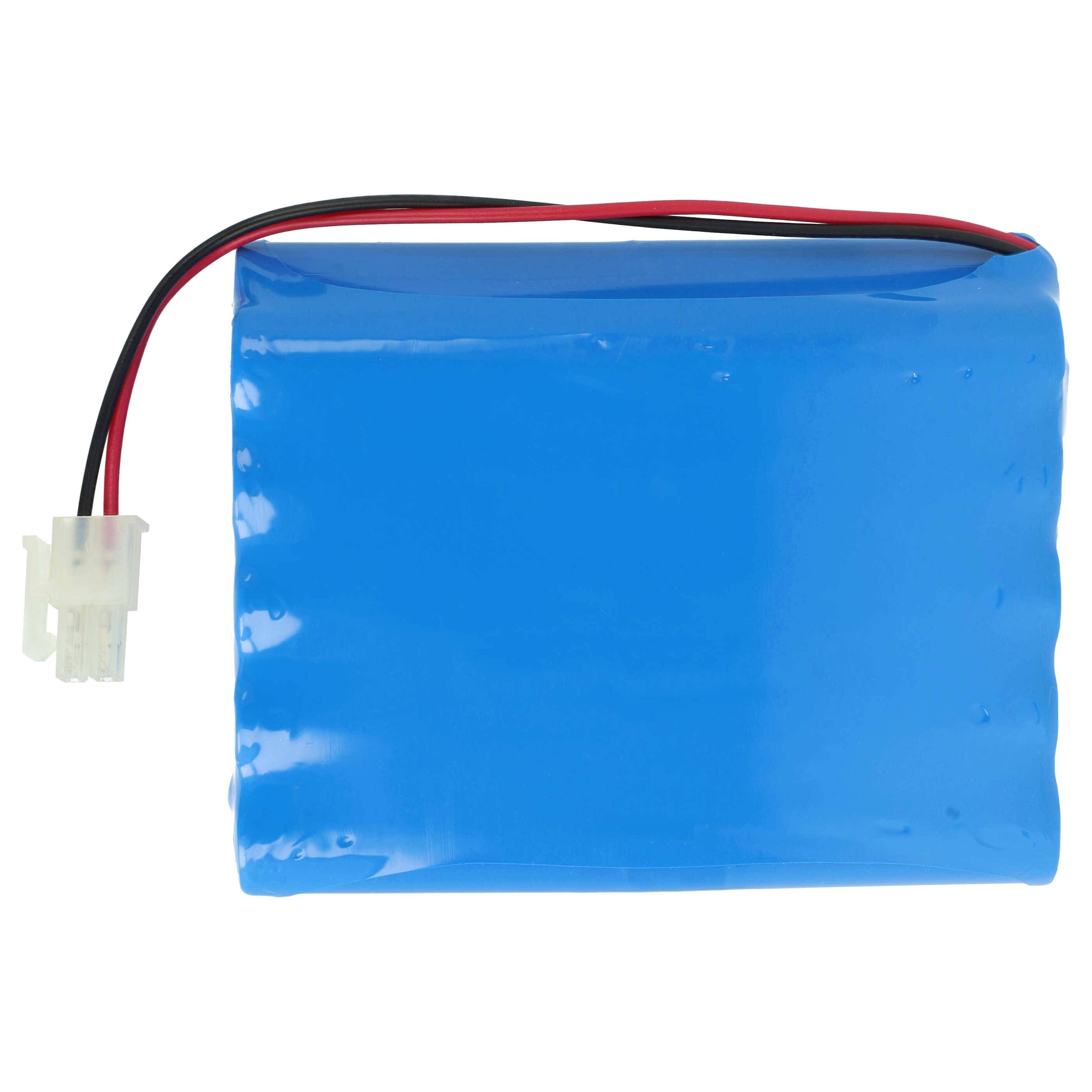 vhbw Akku Ersatz für Cardioline 1220211-01, AMED5062, AS30008, B11429, 0593, 120222 für Medizintechnik (2000mAh, 24V, NiMH)