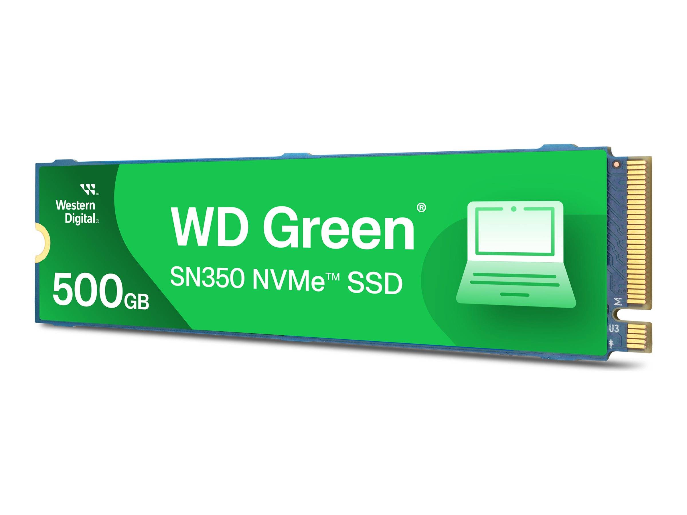 WD Green SN350 - SSD - 500 GB - intern - M.2 2280 - PCIe 3.0 x4 (NVMe)