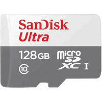 SANDISK Speicherkarte ULTRA microSDXC 128 GB 100MB/s Geschwindigkeitsklasse 10 SANDISK Speicherkarte ULTRA microSDXC 128 GB 100MB/s Geschwindigkeitsklasse 10