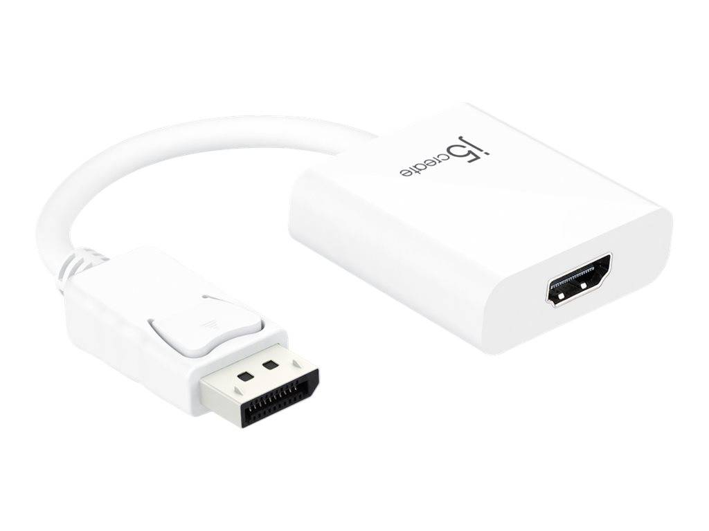 j5create JDA154 - Videoadapter - DisplayPort männlich zu HDMI weiblich