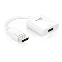 j5create JDA154 - Videoadapter - DisplayPort männlich zu HDMI weiblich j5create JDA154 - Videoadapter - DisplayPort männlich zu HDMI weiblich