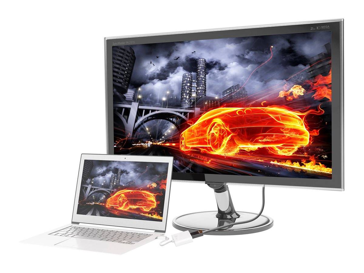 j5create JDA154 - Videoadapter - DisplayPort männlich zu HDMI weiblich