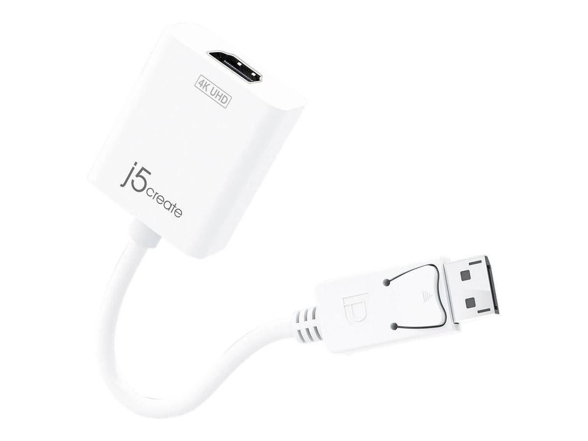 j5create JDA158 - Videoadapter - DisplayPort männlich zu HDMI weiblich