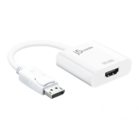 j5create JDA158 - Videoadapter - DisplayPort männlich zu HDMI weiblich j5create JDA158 - Videoadapter - DisplayPort männlich zu HDMI weiblich