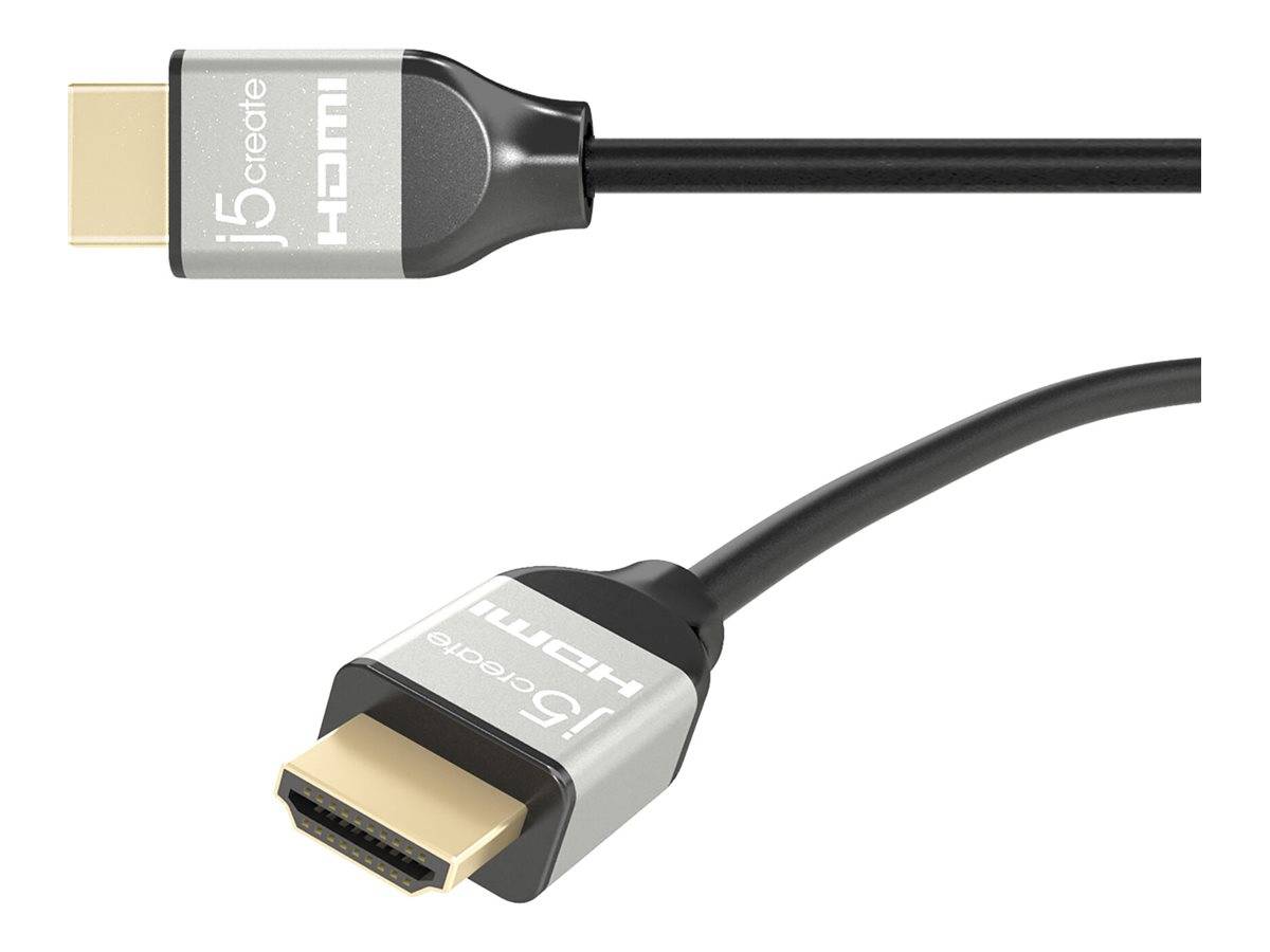 j5create JDc52 - HDMI-Kabel mit Ethernet - HDMI männlich zu HDMI männlich