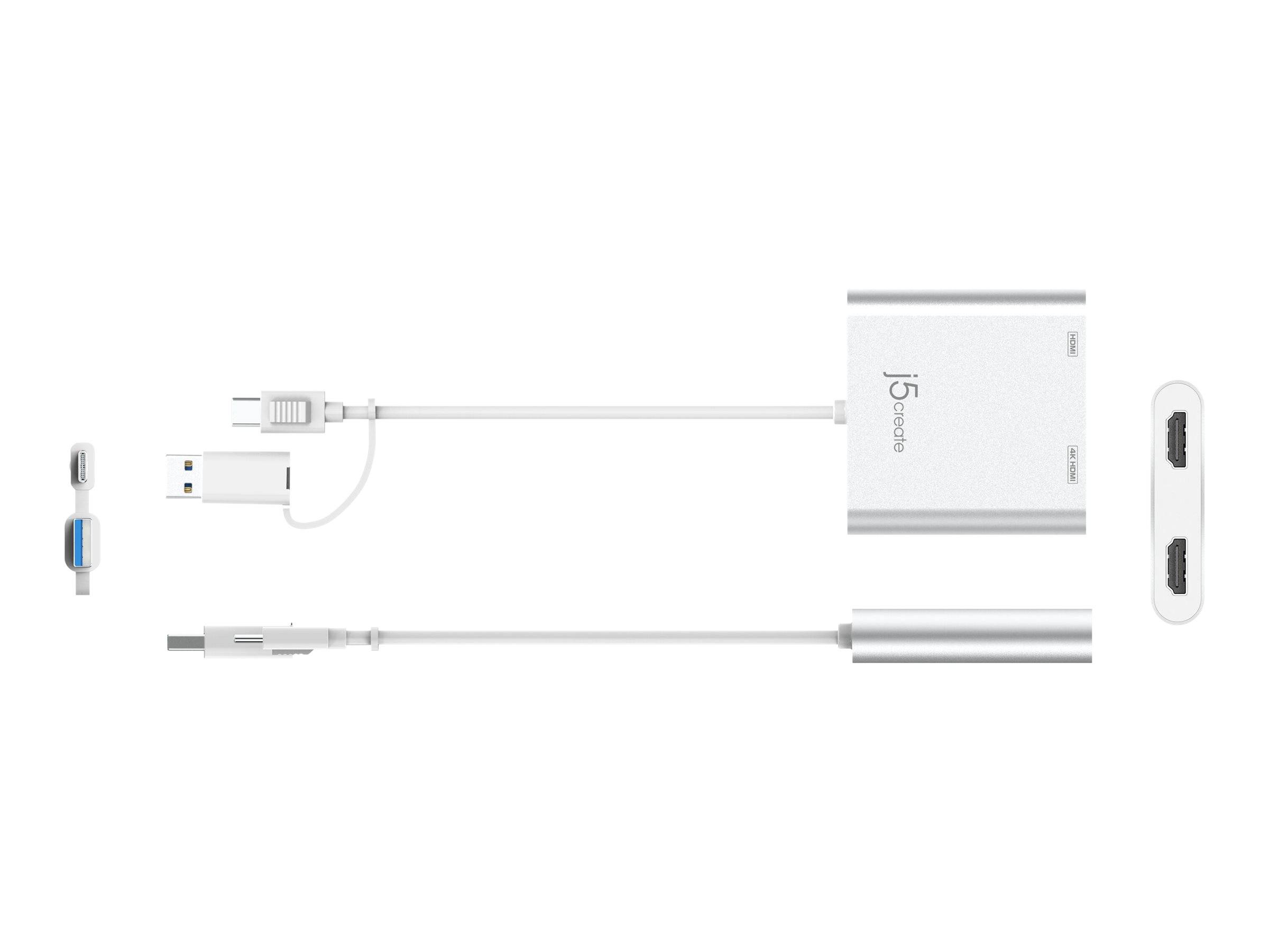 j5create JCA365 - Videoadapter - 24 pin USB-C männlich zu HDMI weiblich