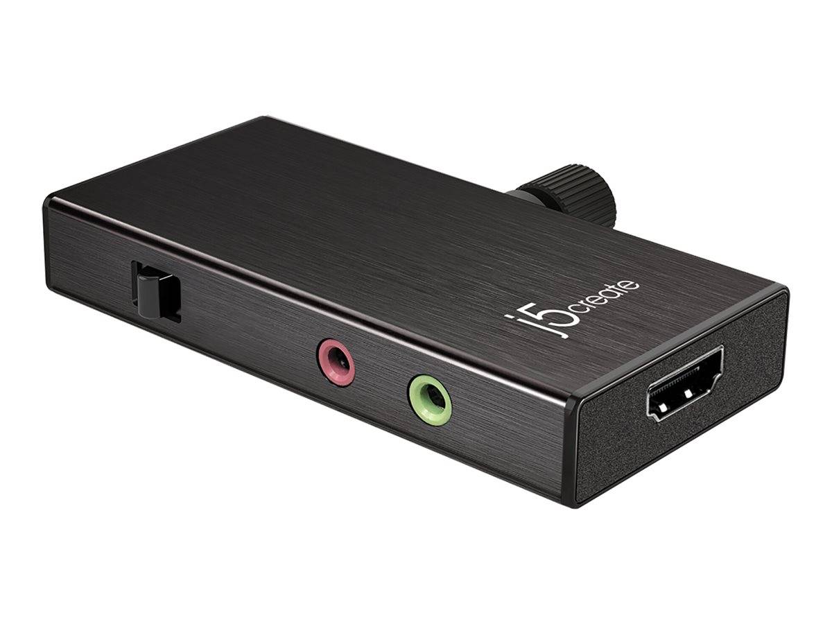 j5create JVA02-N - Videoaufnahmeadapter - USB-C 3.1