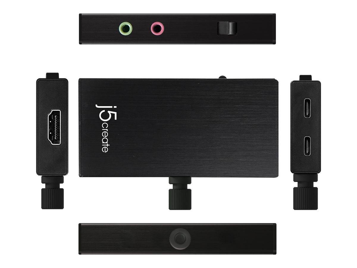 j5create JVA02-N - Videoaufnahmeadapter - USB-C 3.1