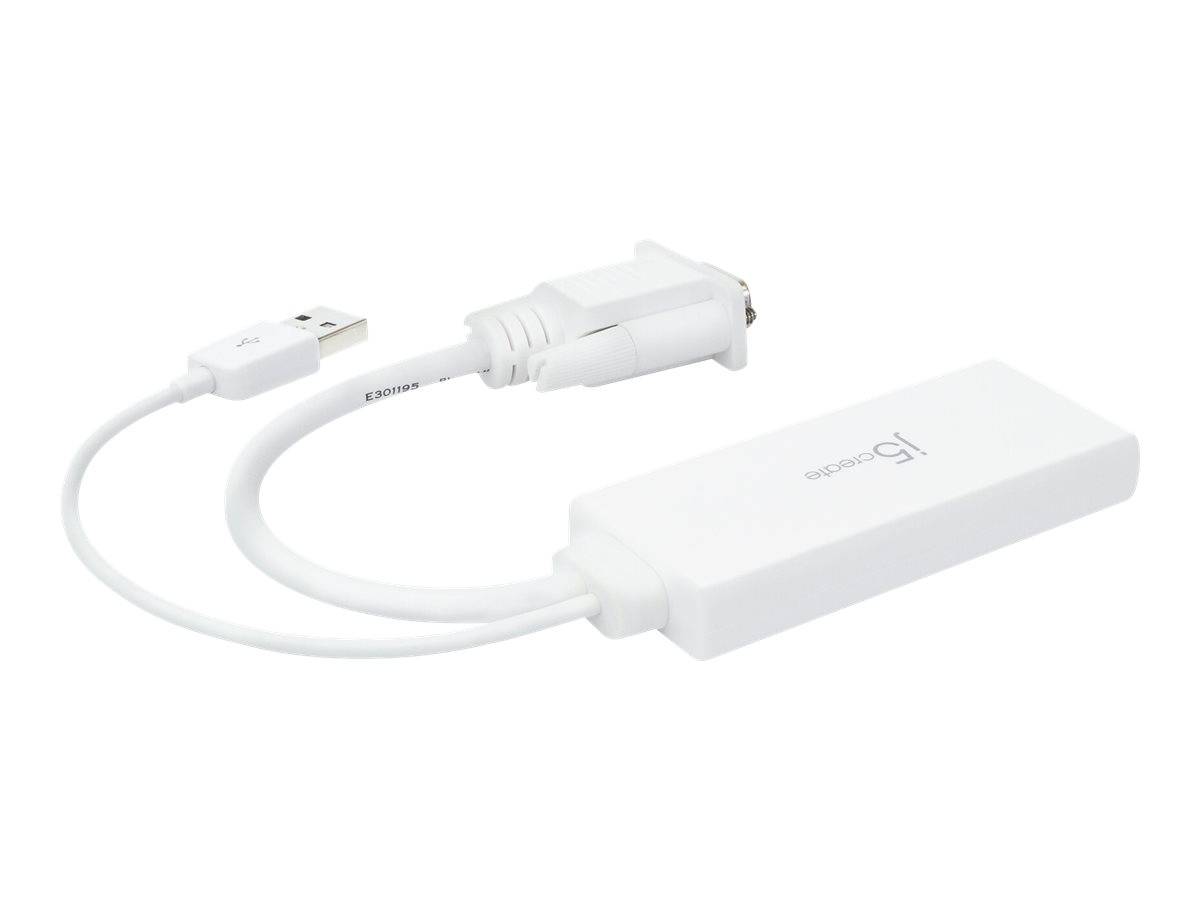 j5create JDA214 - Adapterkabel - HDMI weiblich zu USB, HD-15 (VGA)