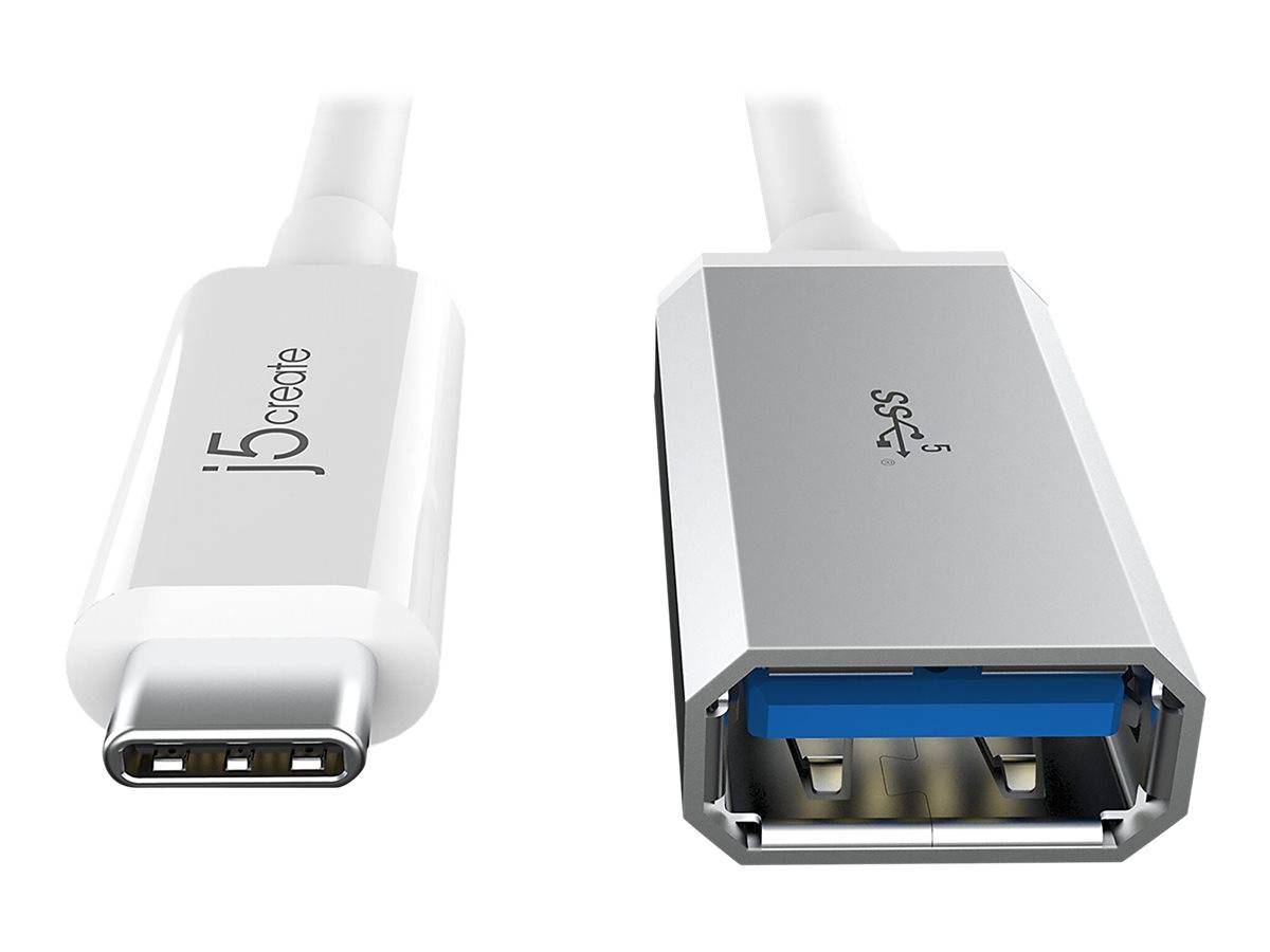 j5create JUCX05 - USB-Kabel - 24 pin USB-C (M)