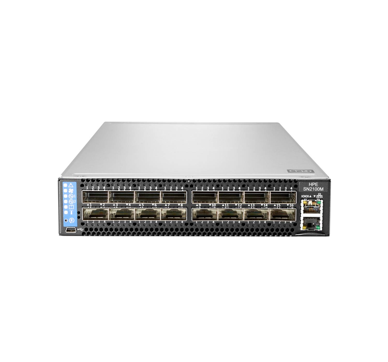 HPE StoreFabric SN2100M Half Width - Switch - L3