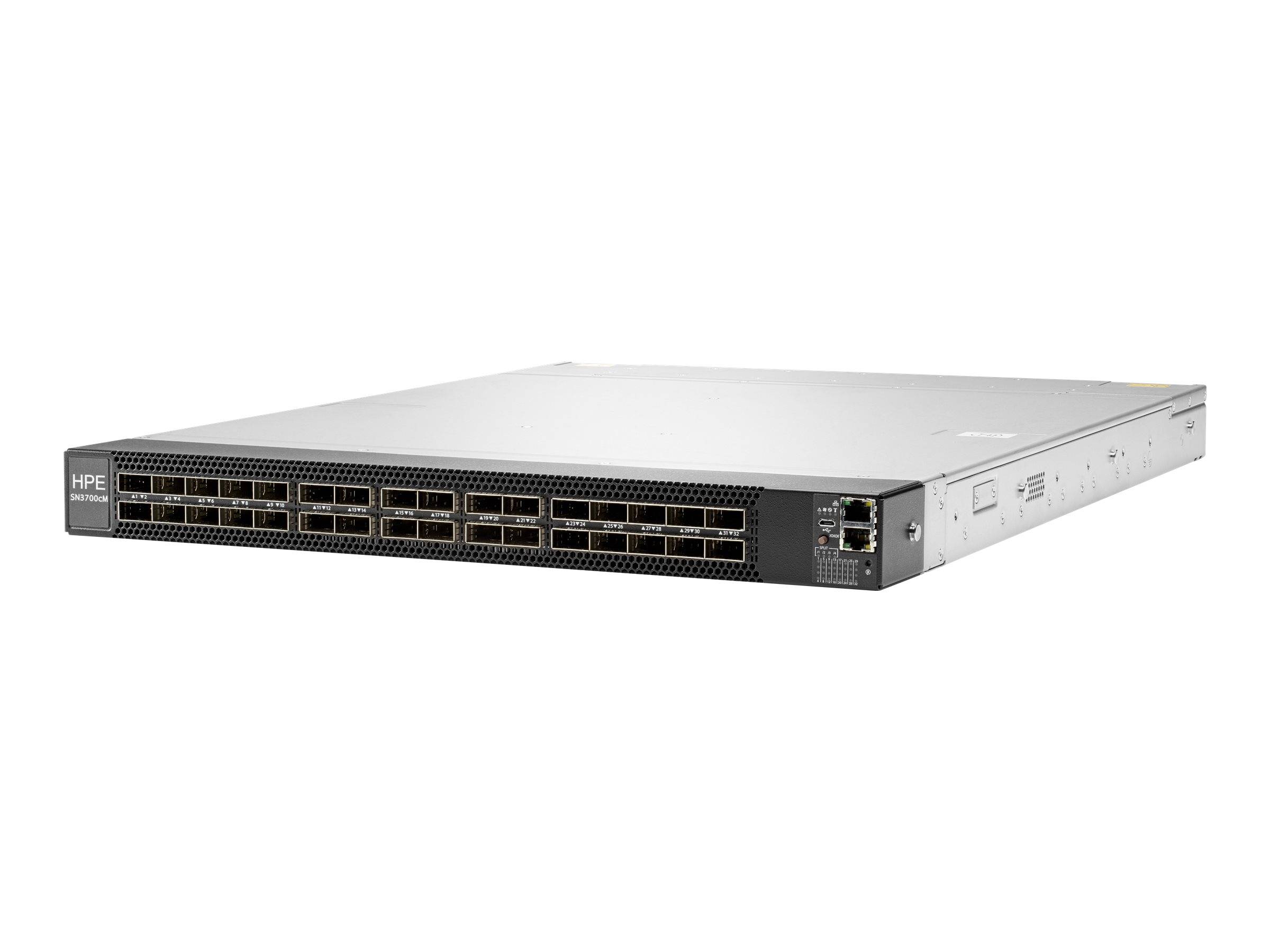 HPE SN3700M - Switch - L3 - managed - 32 x 200 Gigabit QSFP56