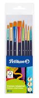 Pelikan Schulpinselset Premium PI8/PB 8 ST - 8er