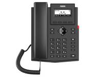 Fanvil X301W - IP-Telefon - Schwarz - Kabelgebundenes Mobilteil - Tisch/Wand - L