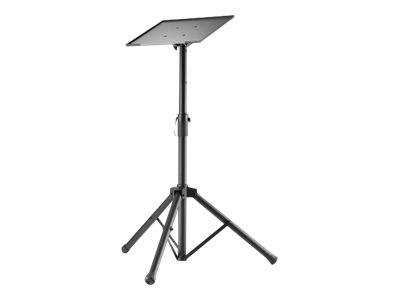 Manhattan TV/Monitor/Projector/Laptop Mount, Tripod Floor Stand, 1 screen/device, Screen Sizes: 13-32", VESA 75x75 to 100x100mm, Max 15kg, Height
