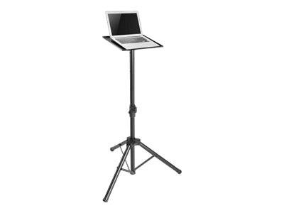 Manhattan TV/Monitor/Projector/Laptop Mount, Tripod Floor Stand, 1 screen/device, Screen Sizes: 13-32", VESA 75x75 to 100x100mm, Max 15kg, Height