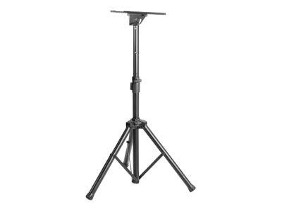 Manhattan TV/Monitor/Projector/Laptop Mount, Tripod Floor Stand, 1 screen/device, Screen Sizes: 13-32", VESA 75x75 to 100x100mm, Max 15kg, Height