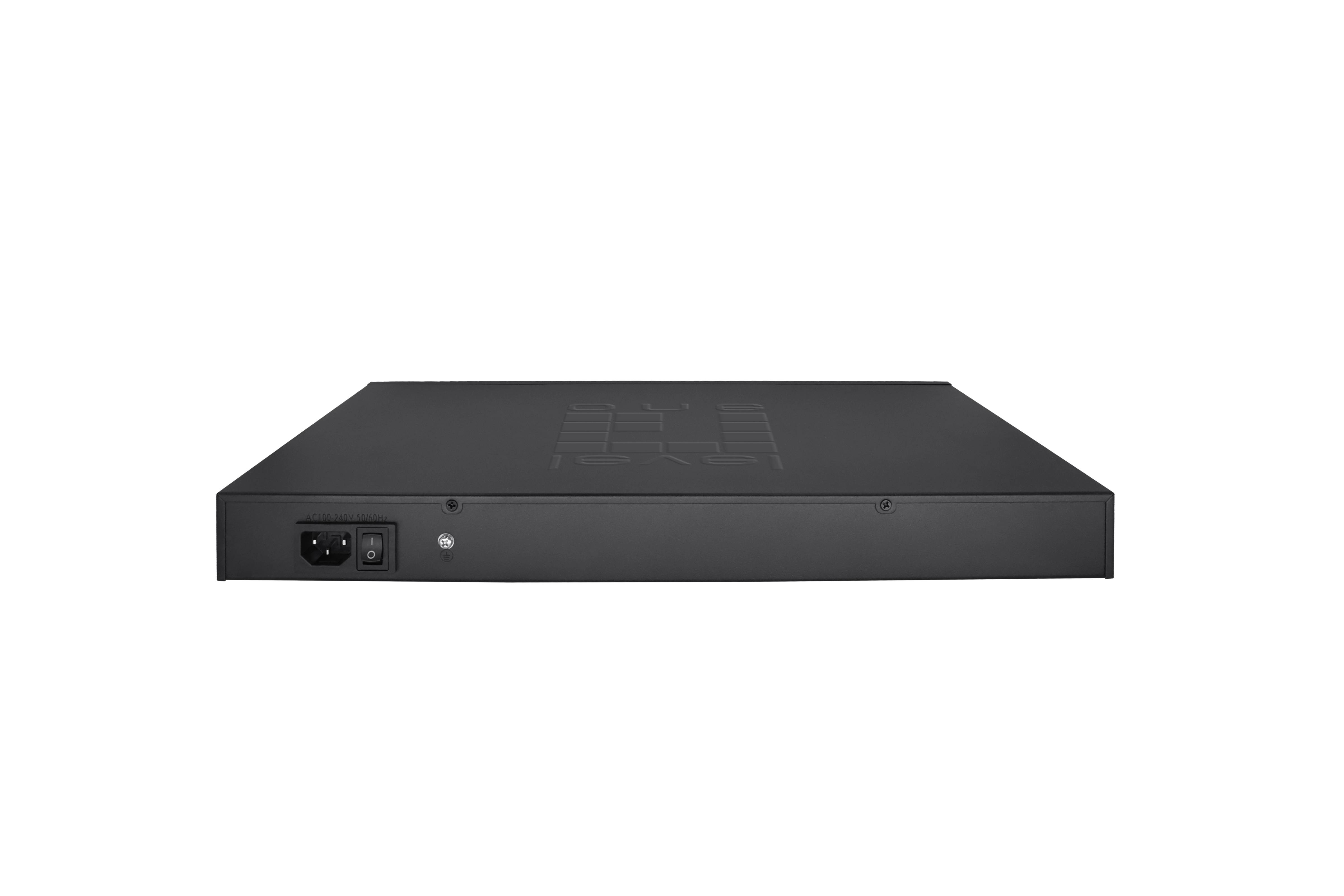 LevelOne Hilbert 28-Port Gigabit PoE Smart Lite Switch - 24 PoE Ausgänge - 4 x Gigabit SFP/RJ45 Combo - 802.3at/af PoE - 380W PoE-Leistungsbudget
