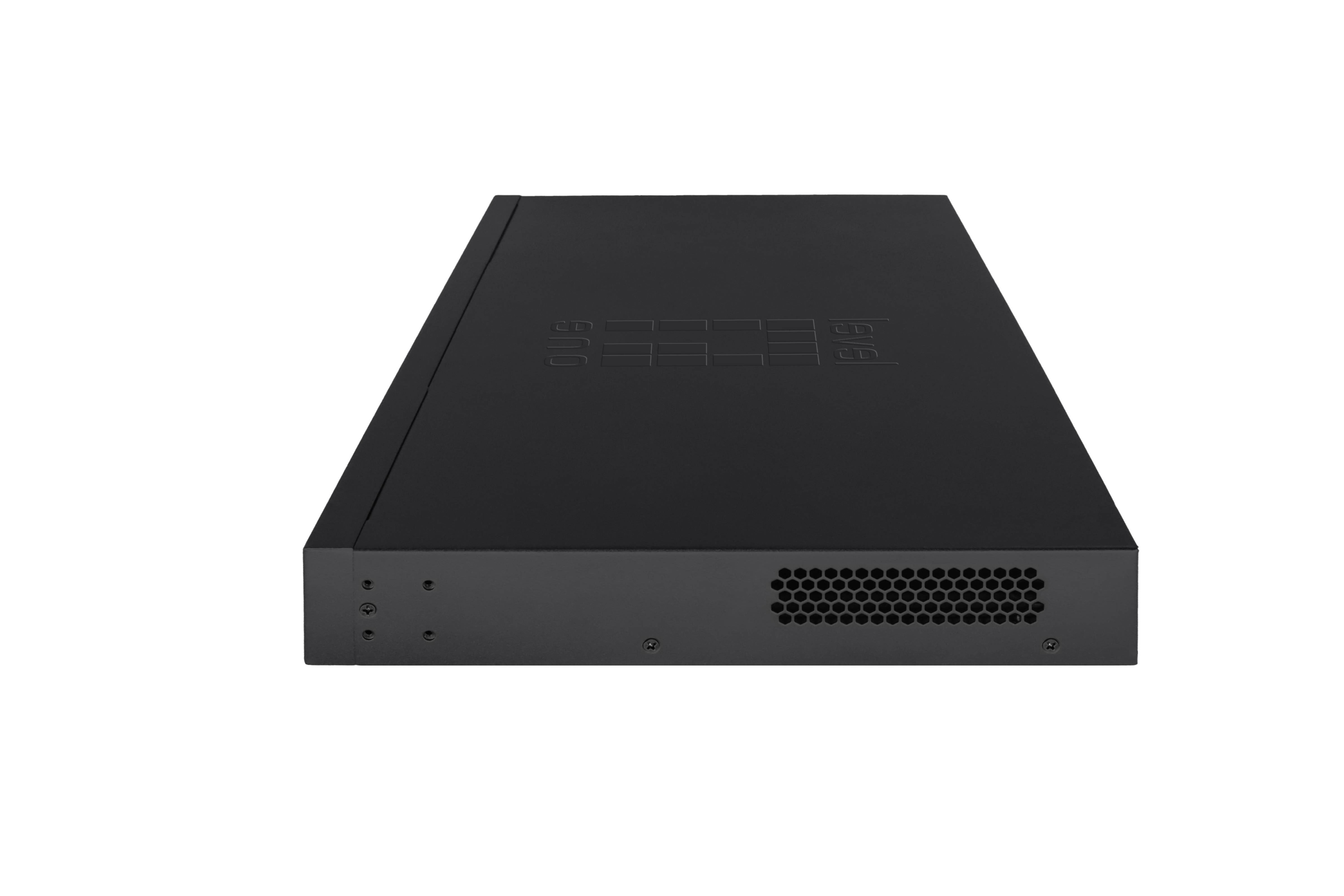 LevelOne Hilbert 28-Port Gigabit PoE Smart Lite Switch - 24 PoE Ausgänge - 4 x Gigabit SFP/RJ45 Combo - 802.3at/af PoE - 380W PoE-Leistungsbudget