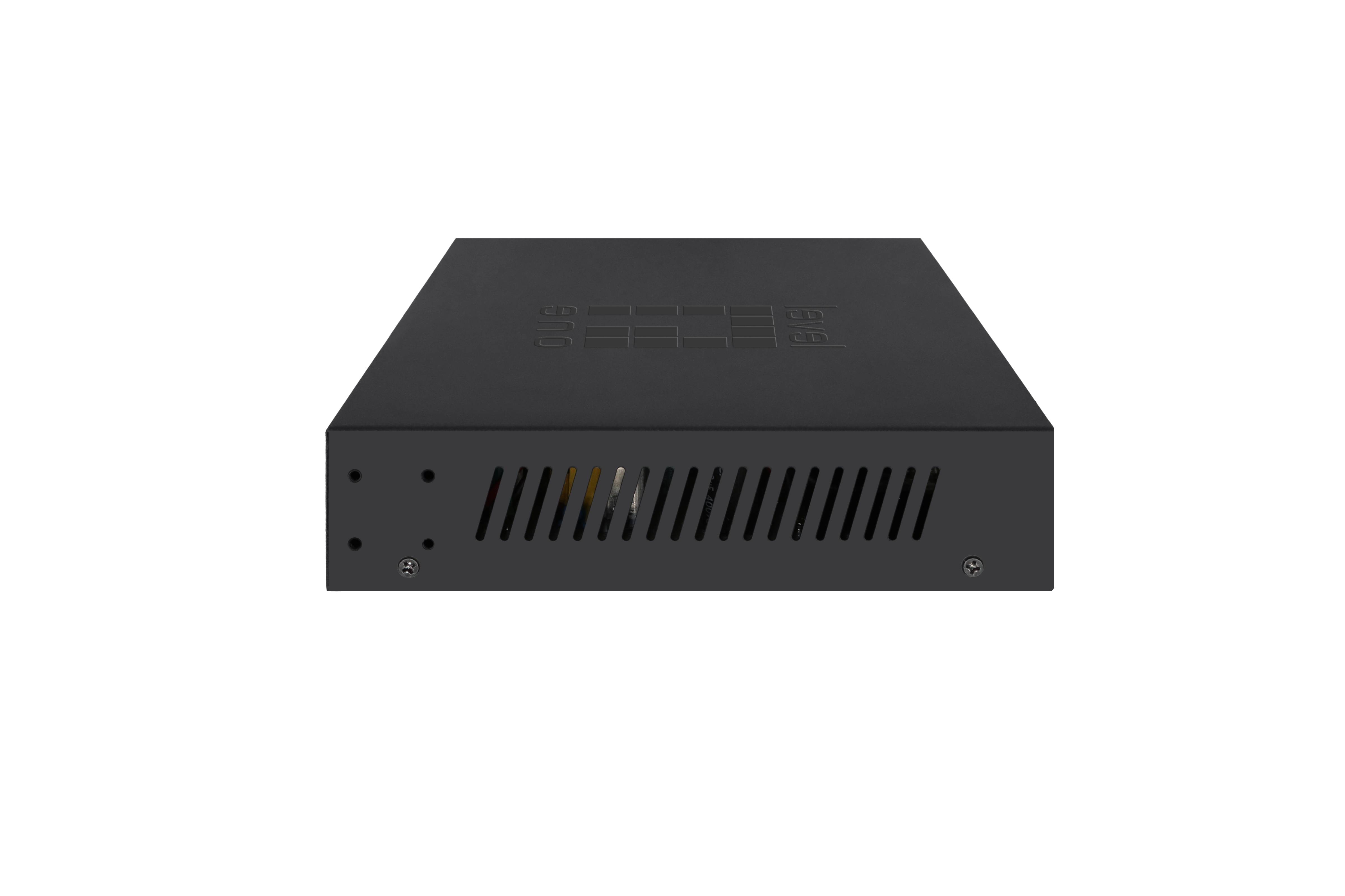 LevelOne Hilbert 10-Port Gigabit PoE Smart Lite Switch - 8 PoE Ausgänge - 2 x Gigabit SFP - 802.3at/af PoE - 130W PoE-Leistungsbudget - Managed - L2