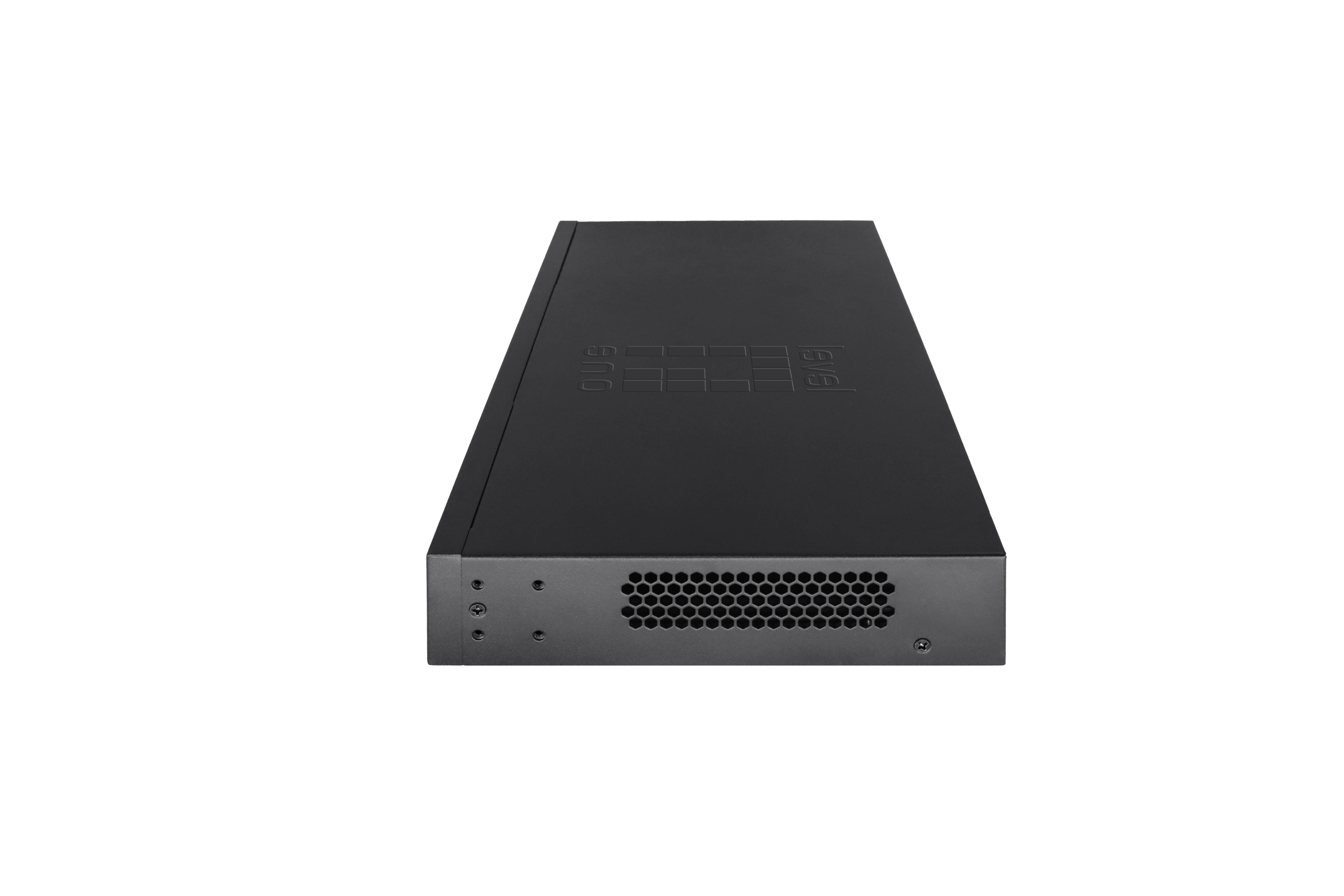 LevelOne Hilbert 18-Port Gigabit PoE Smart Lite Switch - 16 PoE Ausgänge - 2 x Gigabit SFP - 802.3at/af PoE - 230W PoE-Leistungsbudget - Managed