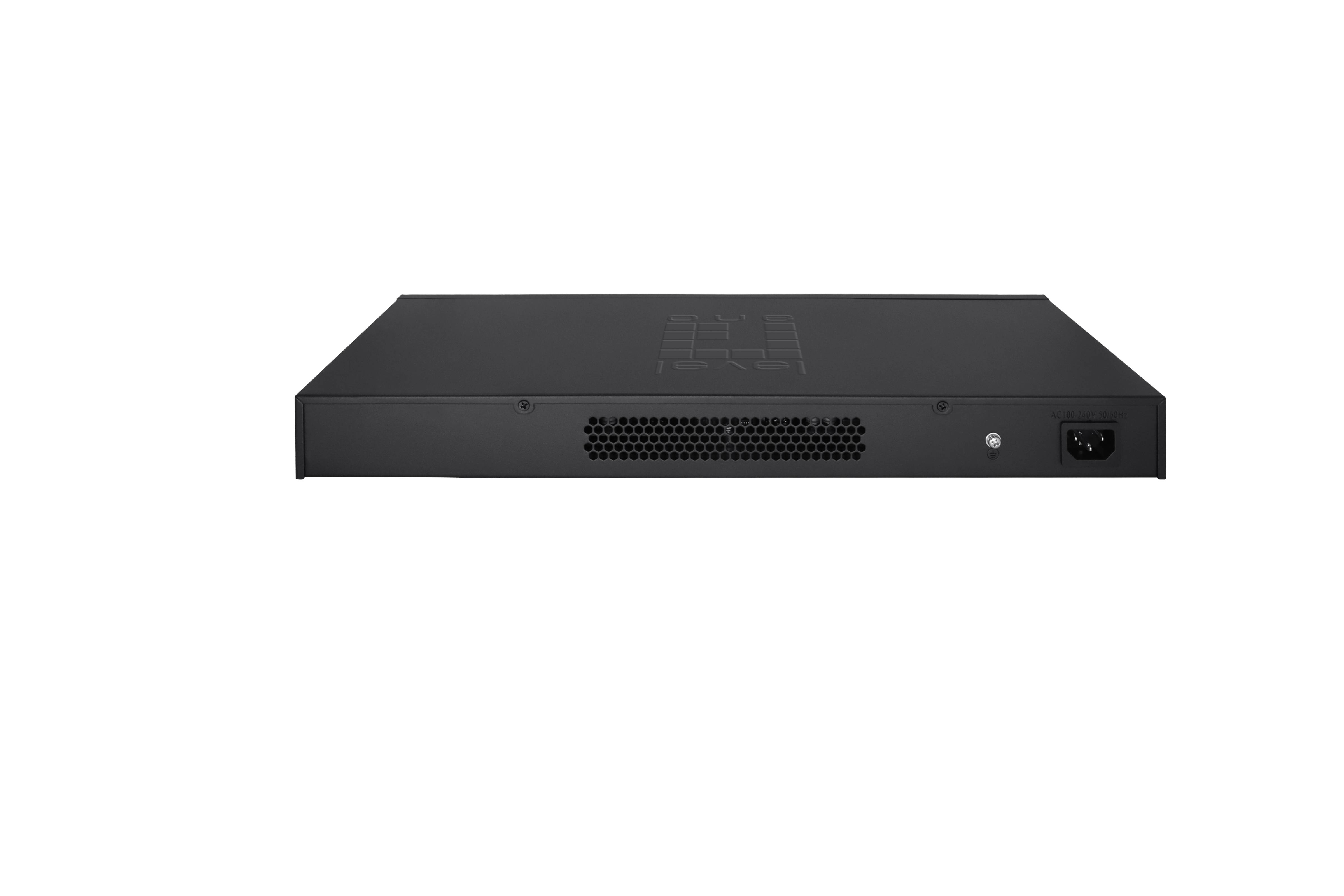 LevelOne Hilbert 26-Port Gigabit Smart Lite Switch - 24 x Gigabit RJ45 - 2 x Gigabit SFP - Managed - L2 - Gigabit Ethernet (10/100/1000)