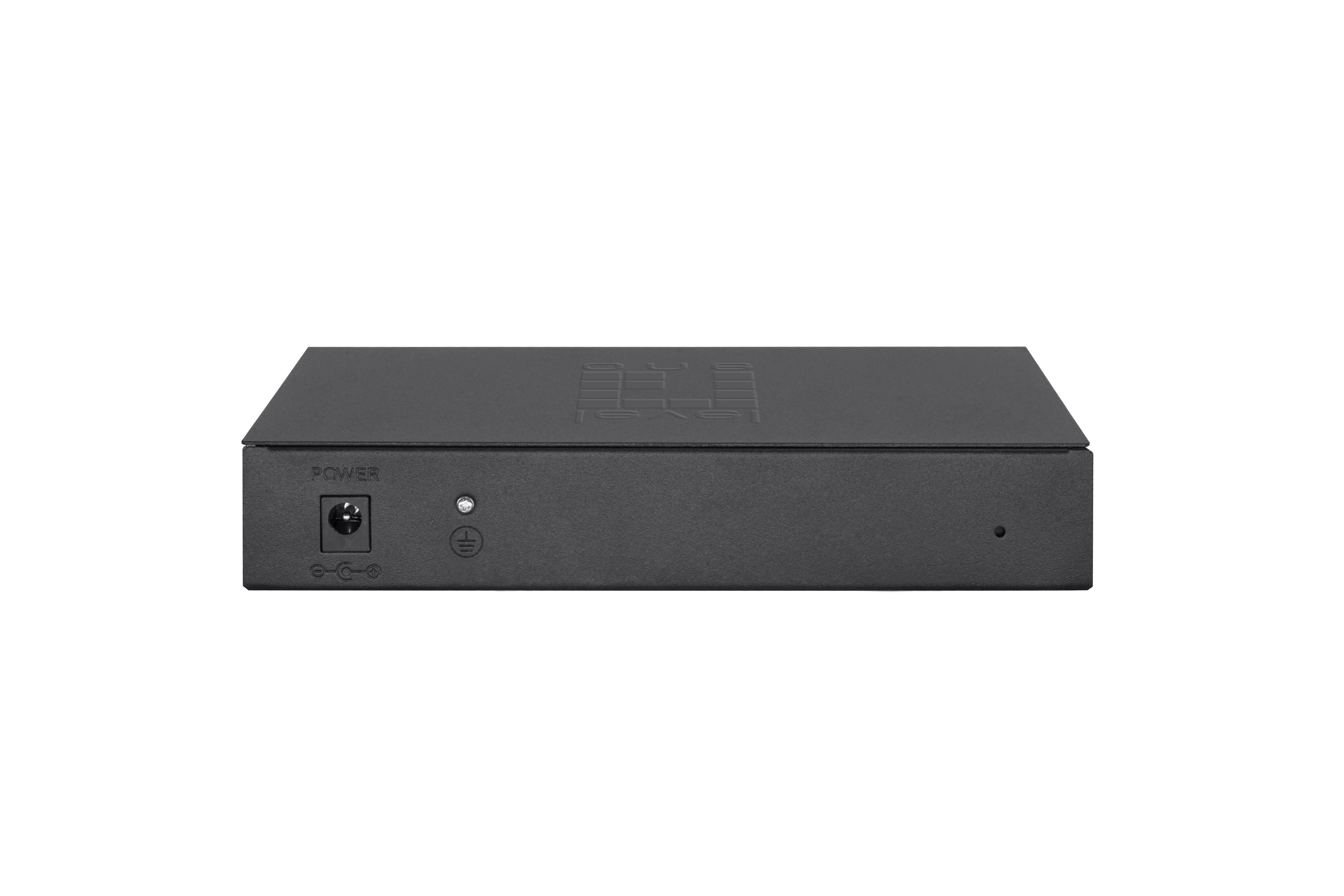 LevelOne Hilbert 8-Port Gigabit Smart Lite Switch - Managed - L2 - Gigabit Ethernet (10/100/1000) - Vollduplex