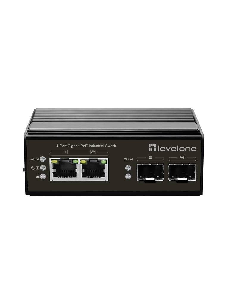 Schalter 2x GE IGP-0432 2xGSFP 60W 2xPoE+