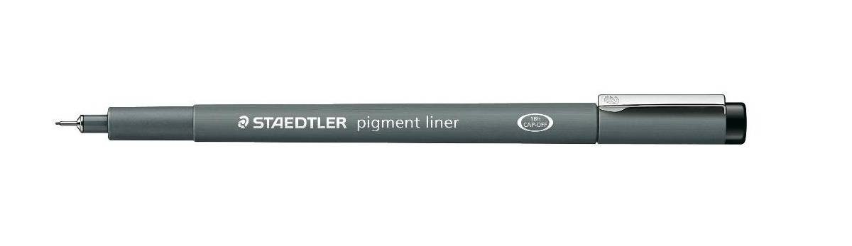 STAEDTLER pigment liner 308 - Fineliner - Schwarz
