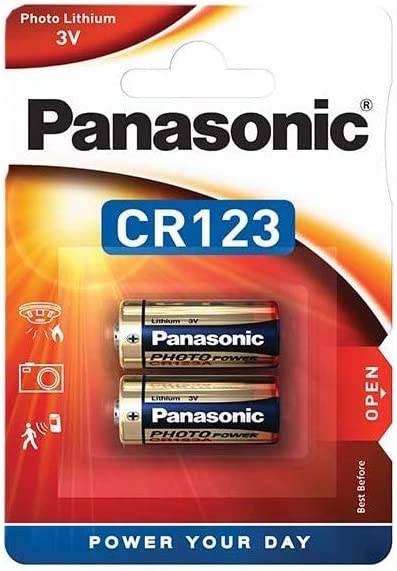 Panasonic CR 123 - Einwegbatterie - Lithium - 3 V - 1400 mAh - 17 mm - 17 mm - P