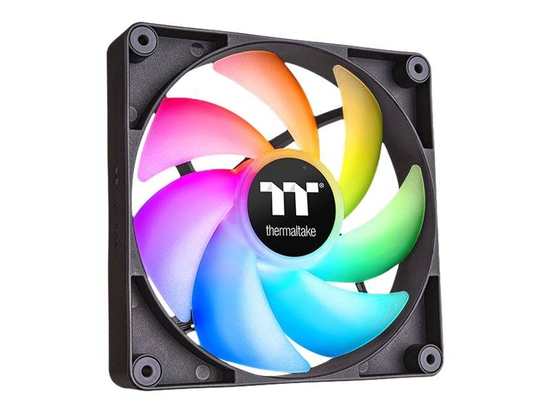 Thermaltake CT120 ARGB Sync - Gehäuselüfter - 120 mm - Schwarz (Packung mit 2)