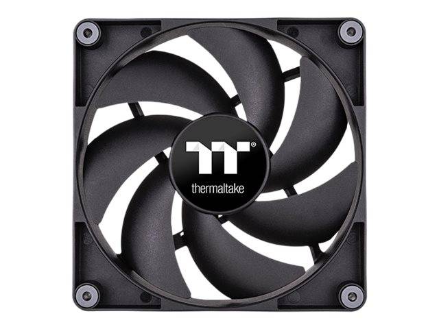 Thermaltake CT120 - Gehäuselüfter - 120 mm - Schwarz (Packung mit 2)