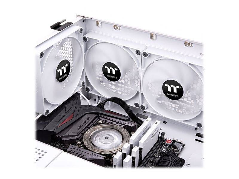 Thermaltake CT140 - Gehäuselüfter - 140 mm - weiß (Packung mit 2)