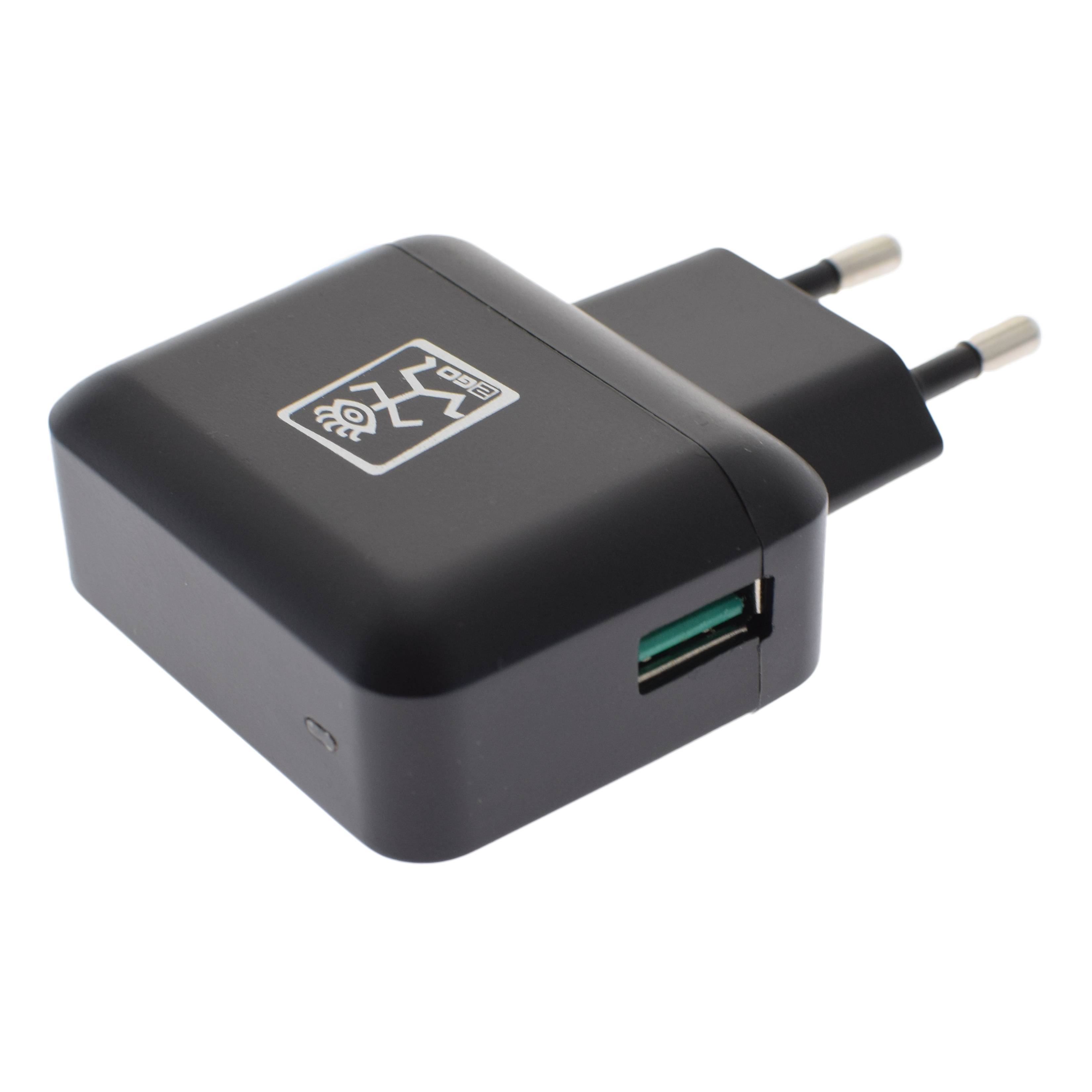 2GO 795839 - Indoor - AC - Schwarz - 1 x USB - Qualcomm Quick-Charge 3.0 - Ausga