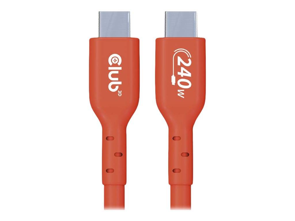Club 3D USB-Kabel - 24 pin USB-C (M) zu 24 pin USB-C (M) - 48 V - 5 A - 3 m - bi