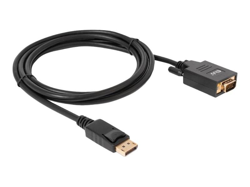 Club 3D Adapterkabel - DisplayPort (M) zu HD-15 (VGA) - (M) - 2 m - 1080p-Unters
