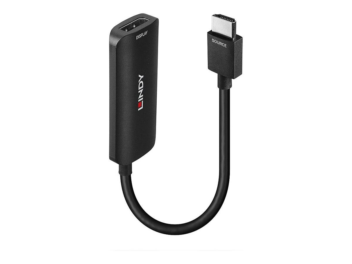 Lindy - Adapterkabel - HDMI männlich zu DisplayPort, Mikro-USB Typ B (nur Strom)