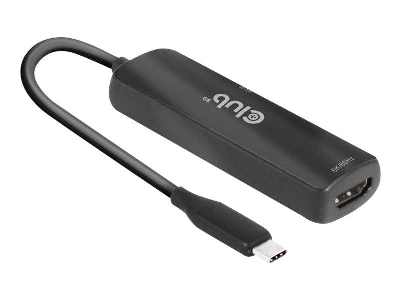 Club 3D CAC-1588 - Videoadapter - 24 pin USB-C männlich zu HDMI weiblich