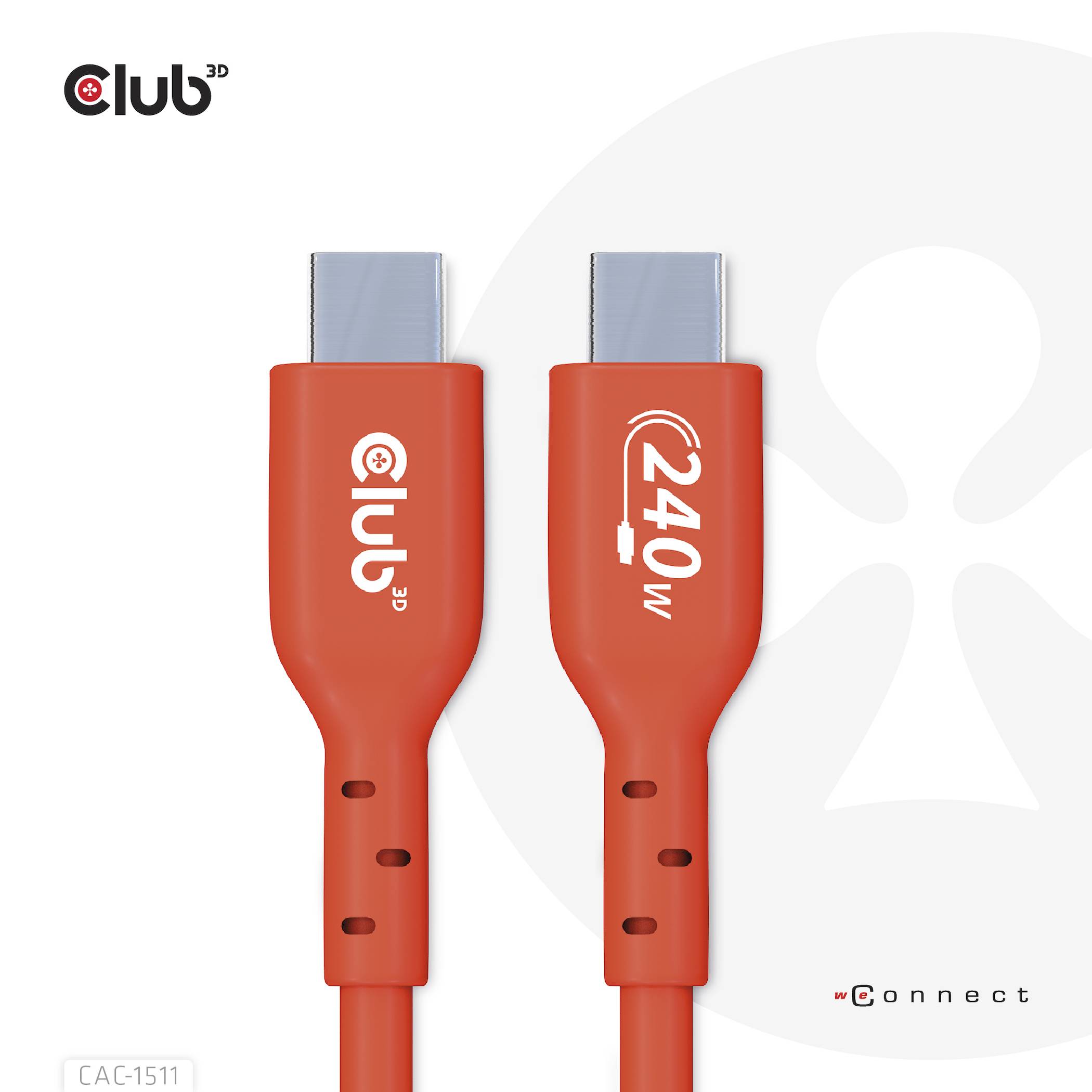 Club 3D USB-Kabel - 24 pin USB-C (M) zu 24 pin USB-C (M)