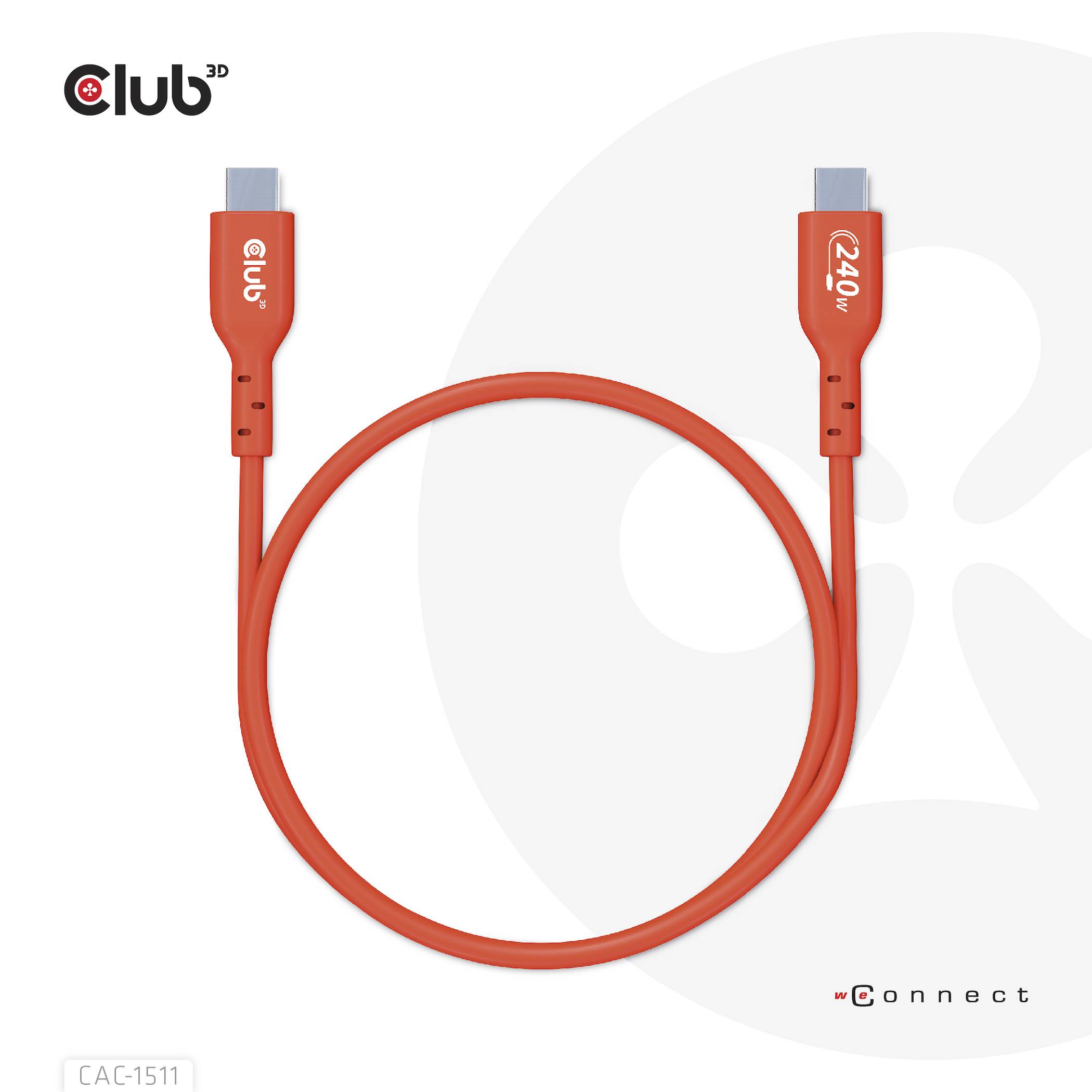 Club 3D USB-Kabel - 24 pin USB-C (M) zu 24 pin USB-C (M)