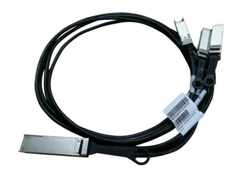 HPE X240 Direct Attach Copper Cable - Netzwerkkabel - QSFP28 bis SFP28 - 1 m - f