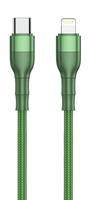 2GO 797312 - 1 m - USB C - Lightning - Grün