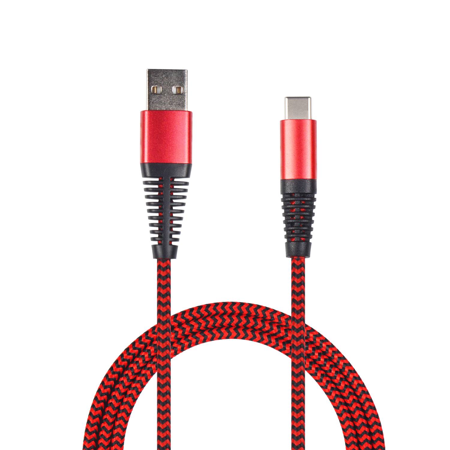 2GO 795947 - 1 m - USB B - USB C - USB 3.2 Gen 1 (3.1 Gen 1) - Rot - Datenkabel
