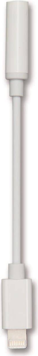 2GO 797140 Audio-Kabel 0,1 m 3.5mm Lightning Weiß (797140)