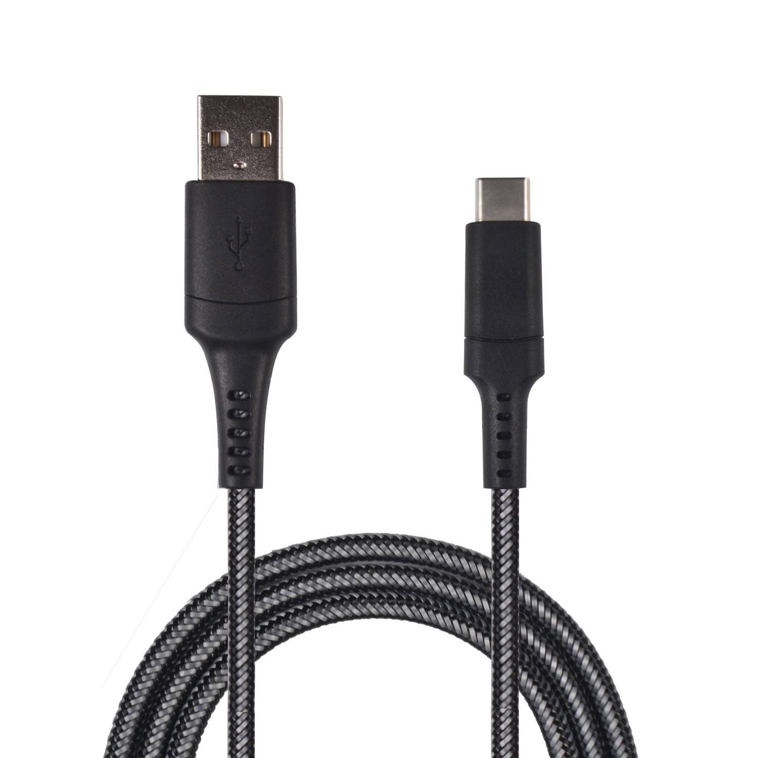 2GO 795822 - 1 m - USB B - USB C - Schwarz - Datacable "Xtreme" - schwarz USB Ty